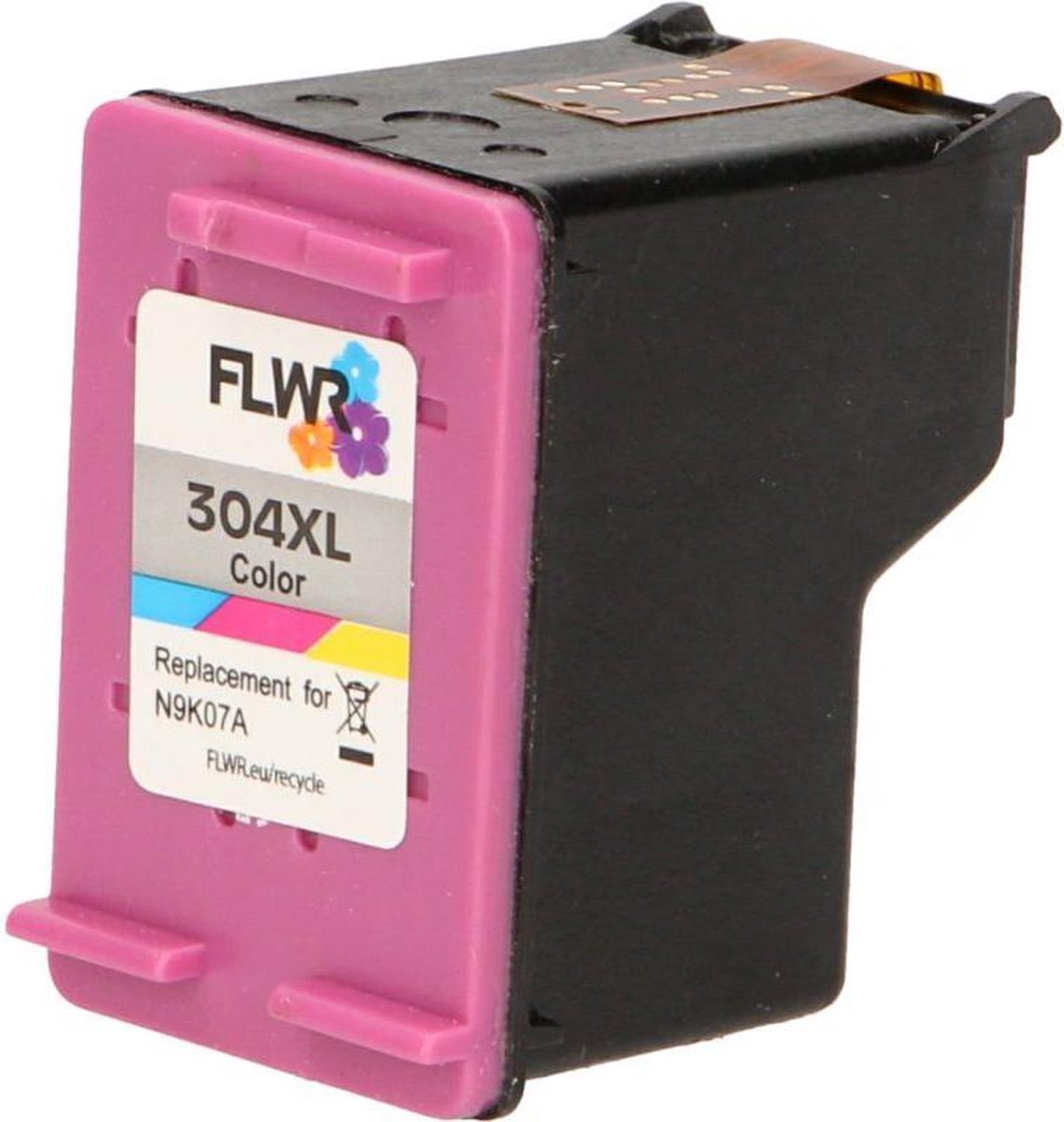 FLWR - Inktcartridge / 304XL / Kleur - Geschikt voor HP