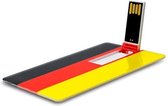 Creditcard usb stick Duitse vlag 32GB -1 jaar garantie – A graden klasse chip