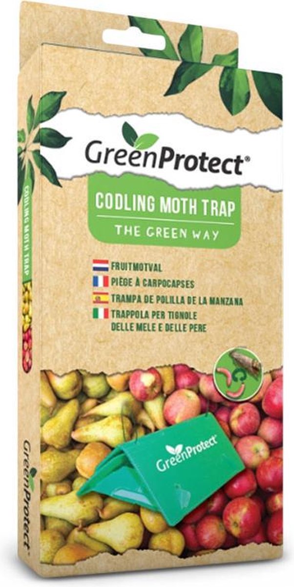 Green Protect - Fruitmotval - 2 lijmval - Fruitmotten - Fruitmot val