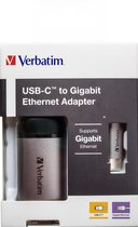 Verbatim USB-C to Gigabit Ethernet Adapter
