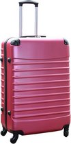 Travelerz reiskoffer met wielen 95 liter - lichtgewicht - cijferslot - roze