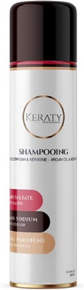Keraty Professional Straightening Shampoo, 250ml | bol.com