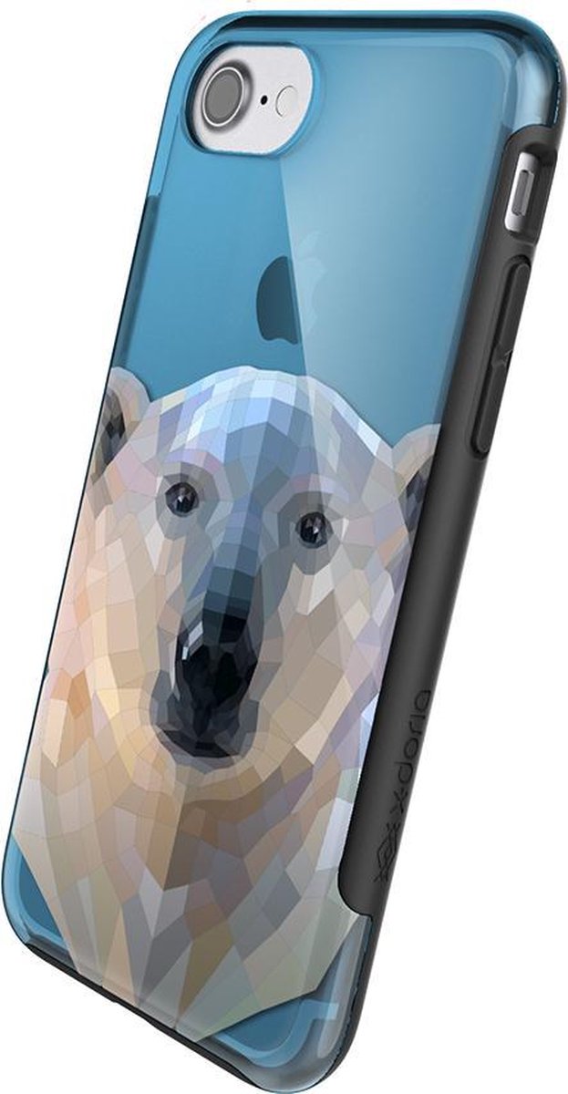 X-Doria cover Revel Polar Bear - blauw - voor iPhone 7 en iPhone 8