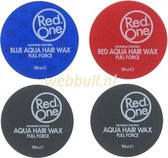 RedOne 4-Pack (Blue-Red-Grijs) Aqua Wax 150 ml