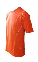 KWD Sportshirt Mundo - Voetbalshirt - Volwassenen - Maat S - Oranje/Wit