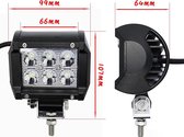 Cree LED werklamp 18 watt (12 tot 24 volt) 1450 lumen