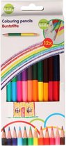 Ensemble de 12 crayons de couleur recto-verso