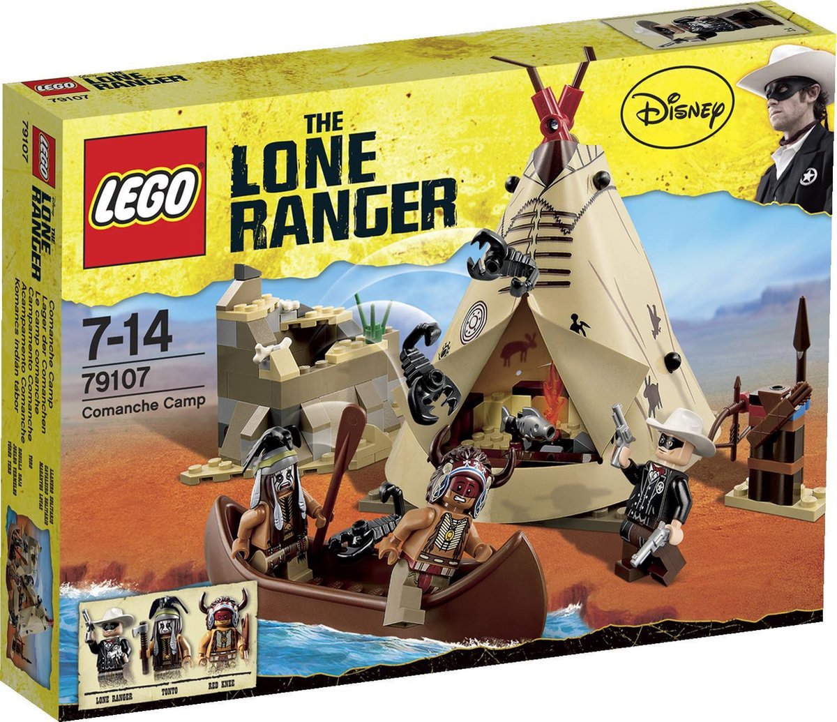 LEGO The Lone Ranger Comanche Kamp - 79107 - LEGO