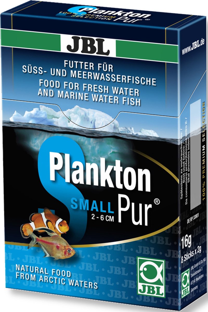 JBL PlanktonPur S2 1 verpakking van 8 x 2 gr