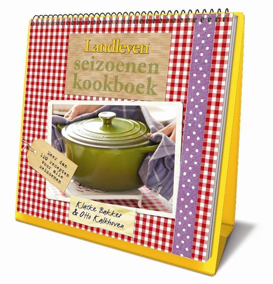 Cover van het boek 'Landleven seizoenen kookboek'