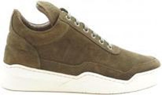 low top ghost waxed suede all black