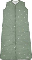 Meyco slaapzak Sweet triangle - 90 cm - forest green
