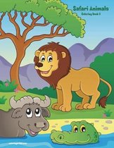 Safari Animals Coloring Book 2