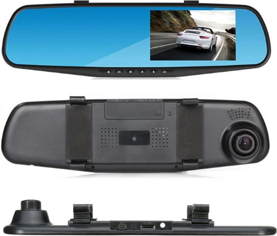 Autocamera - Auto Spiegel Camera - Achteruitkijkspiegel Full HD 1080P... bol.com