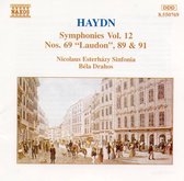 Haydn: Symphonies nos 69, 89 & 91 / Bela Drahos