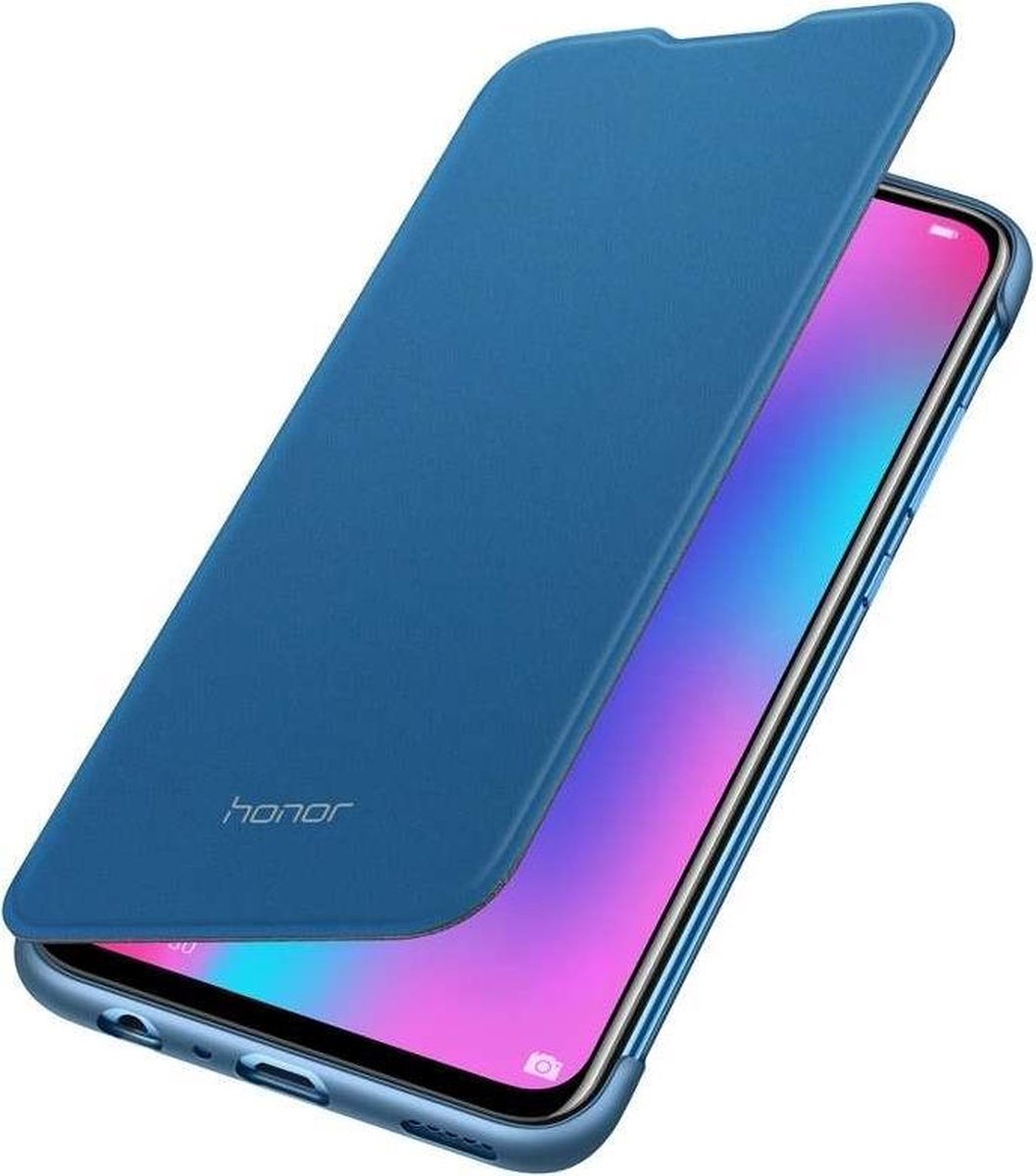 Honor 10 Lite Flip Cover - Blauw