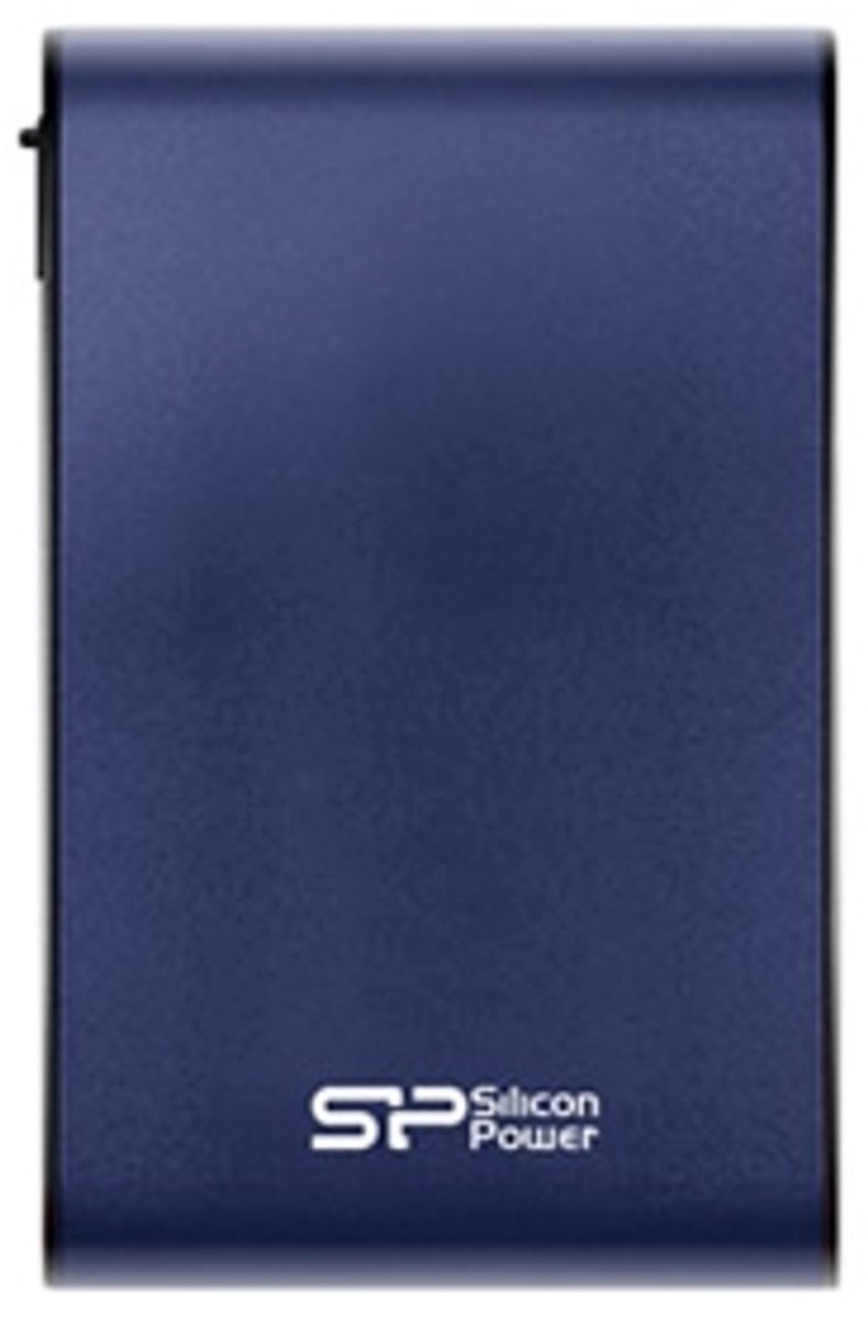 SILICON POWER Armor A80 - Vaste schijf 2 TB - extern (draagbaar) - 2.5" - USB 3.0 - blauw