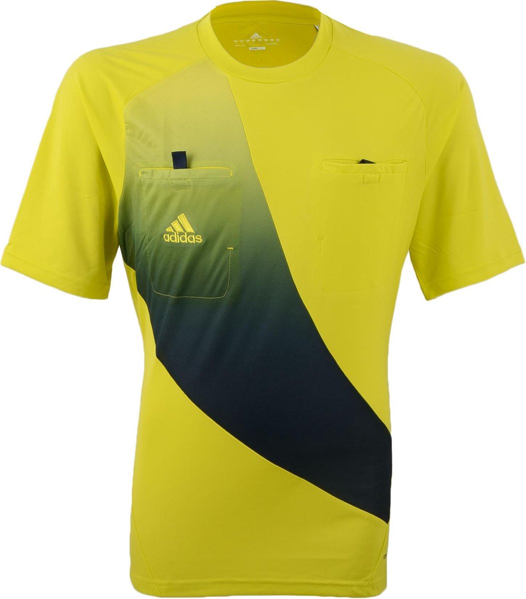 Sport Moreel Bacteriën adidas Scheidsrechter Shirt UEFA Champions League - Sportshirt - Mannen -  Maat S - Geel | bol.com