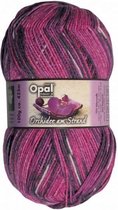 OPAL STRANDGUT Orchidee am strand 4-PLY - 8733. PAK MET 4 BOLLEN a 100 GRAM. KL.NUM. 1066.