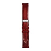 Oxygen Classic Leather Strap 20MM Red EX-CLS-STR-20-RE