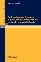 Calderon-Zygmund Operators, Pseudo-Differential Operators and the Cauchy Integral of Calderon