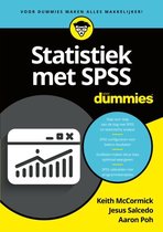 Boek cover Statistiek met SPSS voor Dummies van Keith Mccormick