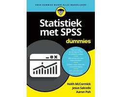 Omslag van Statistiek met SPSS voor Dummies