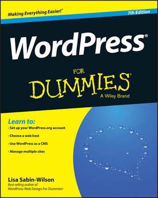 ISBN WordPress For Dummies, 7th Edition, Anglais, Livre broché, 432 pages