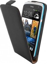 Mobiparts - zwart premium flipcase - HTC Desire 500