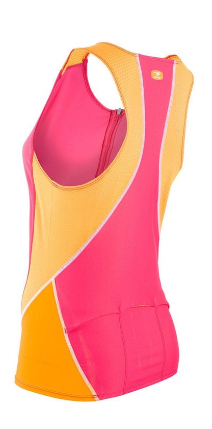 Sugoi RPM Tri triathlon kleding Dames Tank roze Maat M | bol.com
