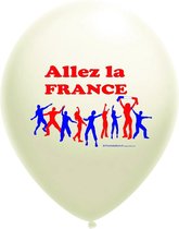 12 ballonnen Ø 30 cm: ALLEZ LA FRANCE [ean=sku©promoballons]