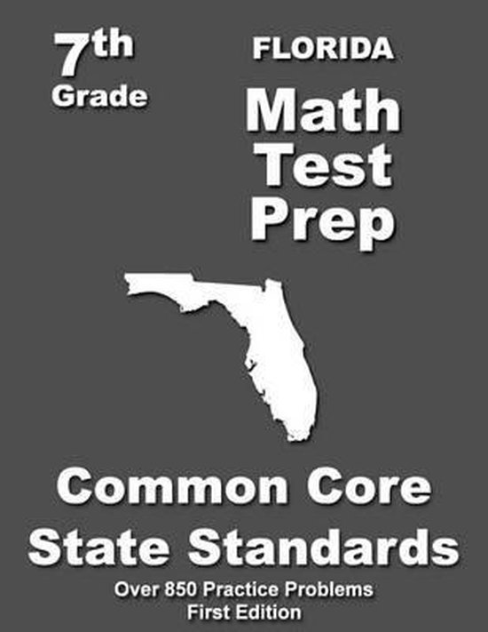 Florida 7th Grade Math Test Prep - cover