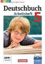 Deutschbuch 5. Schuljahr. Arbeitsheft mit Lösungen und Übungs-CD-ROM. Gymnasium Hessen