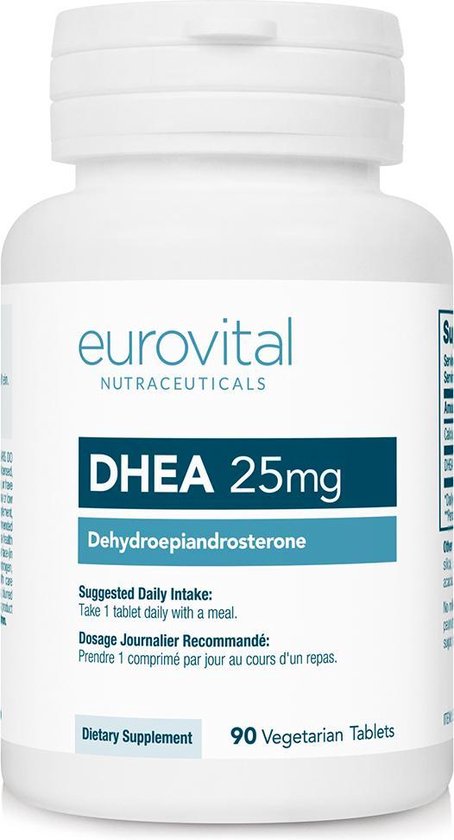 EuroVital - DHEA (25 mg) 90 vegetarische tabletten