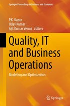 Springer Proceedings in Business and Economics - Quality, IT and Business Operations