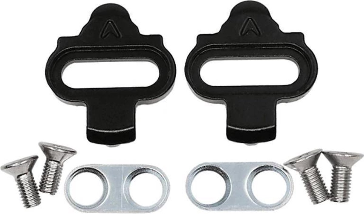 SPD schoenplaatjes - compatible met Shimano - Zwart