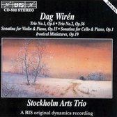 Torleif Thedéen, Stockholm Arts Trio - Wirén: Chamber Music Vol 1 (CD)