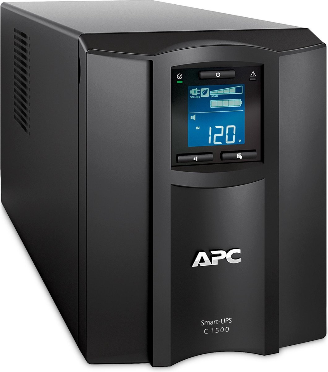 APC Smart-UPS SMC1500IC - Noodstroomvoeding / 8x C13 uitgang / USB / Smart Connect / 1500VA - APC