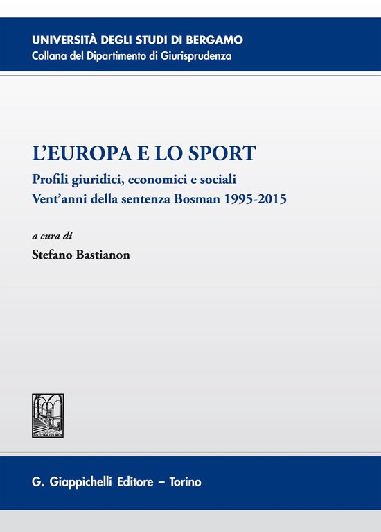 L'Europa e lo Sport - cover