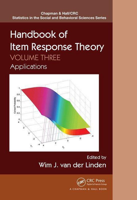 Chapman & Hall/CRC Statistics in the Social and Behavioral S ... - cover