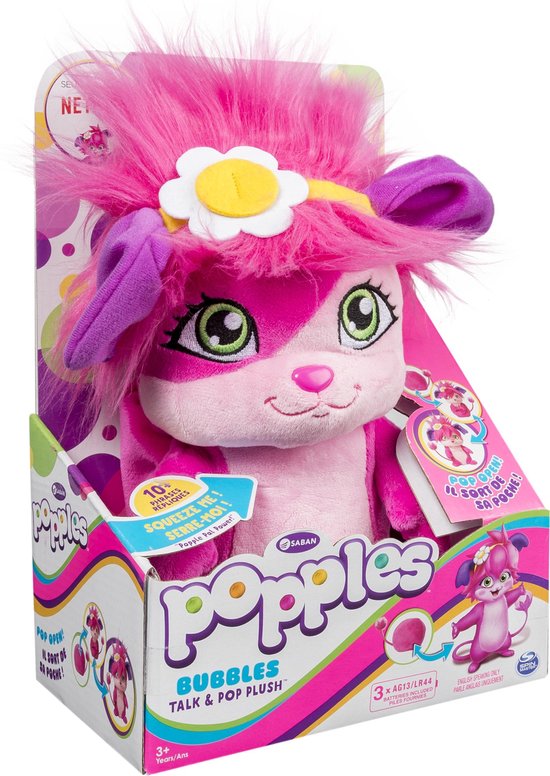Peluche Popples - Neuve, Jamais Ouverte, Personnage Rétro