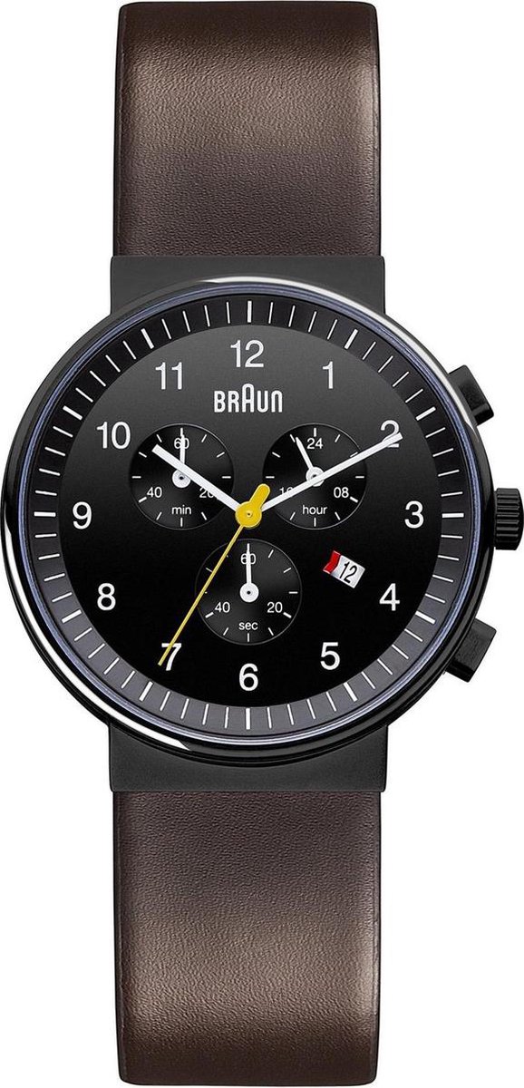 Braun classic crono BN0035BKBRG Man Quartz horloge