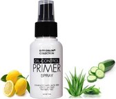 City Color Oil-Control Face Primer Spray with Aloe Vera, Fresh Citrus Scent