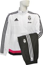 Juventus Trainingspak Adidas Juve Pres Suit Wit Zwart Roze Maat S bol