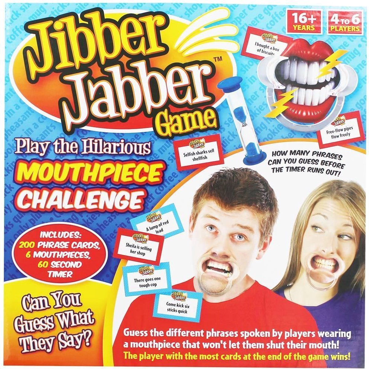 Jibber Jabber - speak out mouthguard challenge - Engelse kaartjes | Games |  bol.com