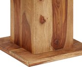 Eettafel 175x90x77 cm massief sheeshamhout (incl. vloerviltjes)