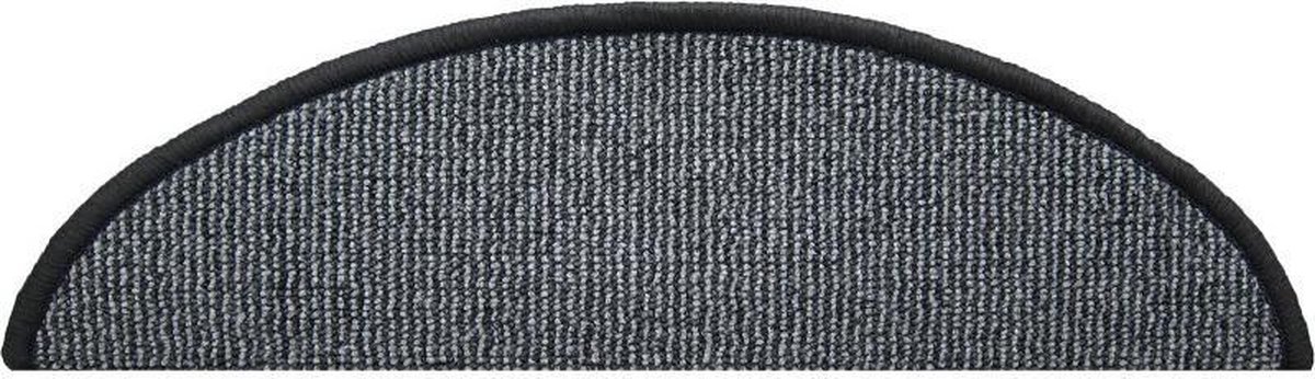 Trapmat Durban Antraciet 16x56 cm haak 4 cm