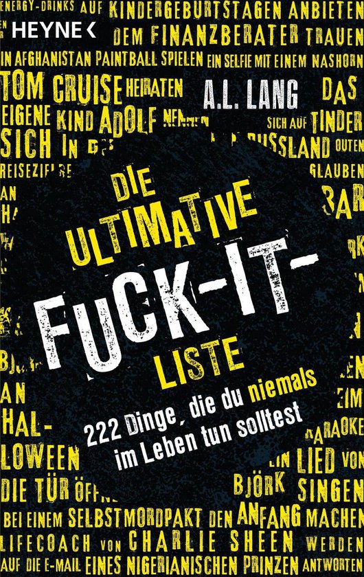 Die ultimative Fuck-it-Liste - cover