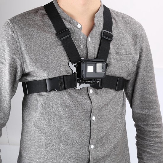 PRO SERIES Chest Strap + JHook Mount voor GoPro / DJI OSMO & Sports