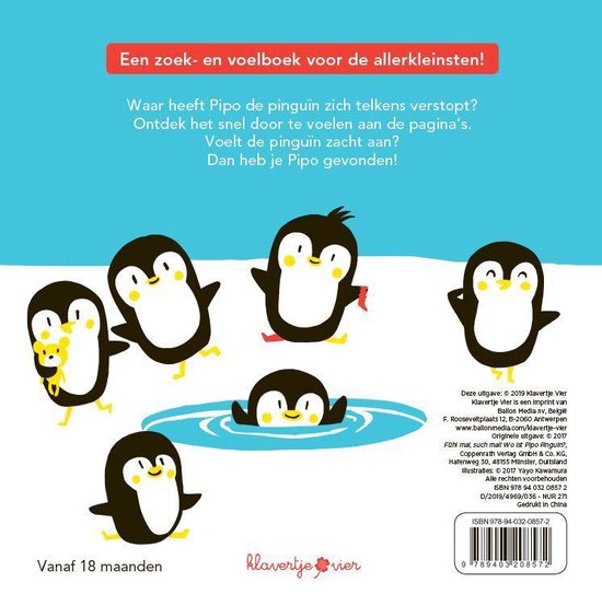 Zoek en voel  -   Waar is Pip de Pinguïn
